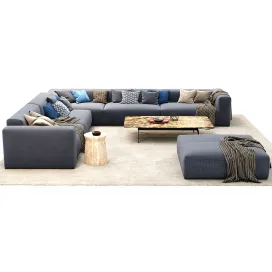 Poliform bolton sofa corner